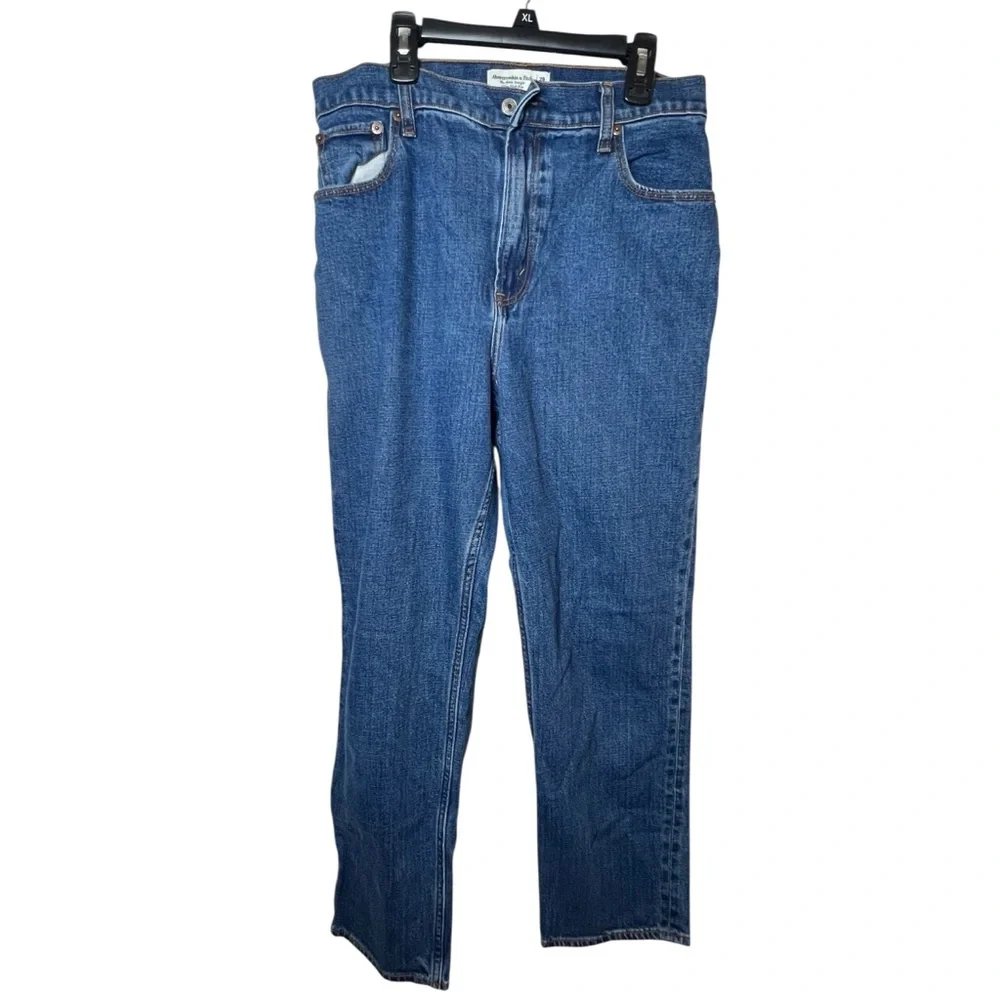 Abercrombie & Fitch The Ankle Straight Ultra High Rise jeans 8/29 long